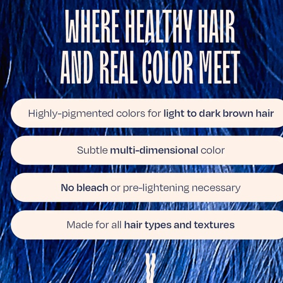 Overtone Blue for Brown Hair Coloring Conditioner - Picture 4 of 6
